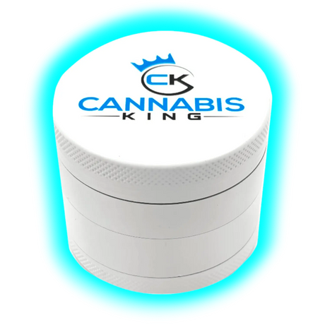 CK Aluminium Grinder 4 Parts White