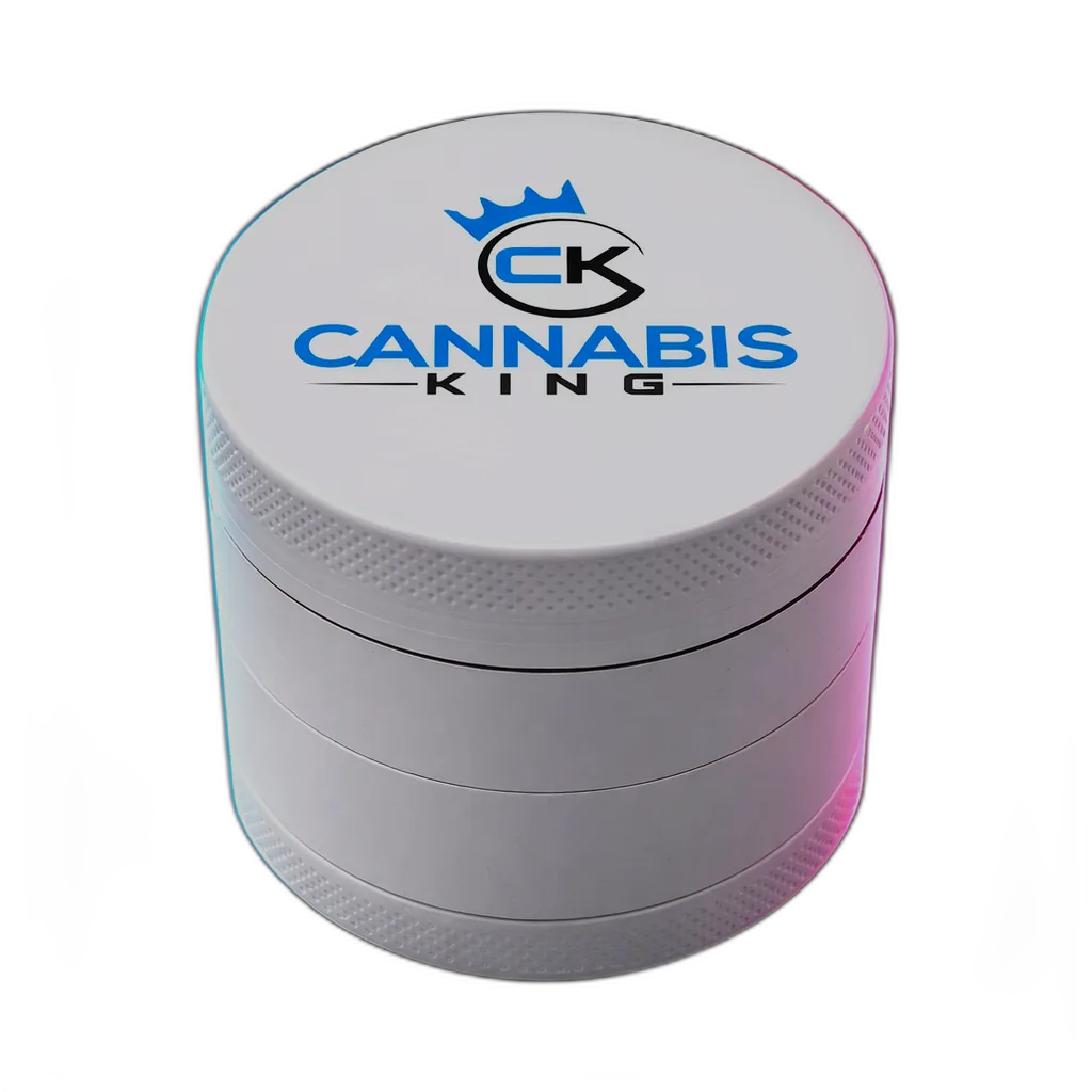 CK Aluminium Grinder 4 Parts White