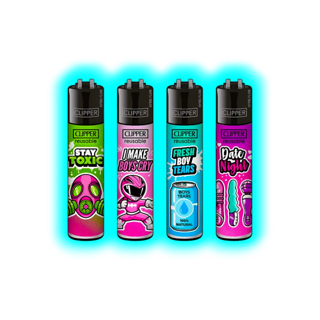 Clipper 4er Girly Slogan 209-212