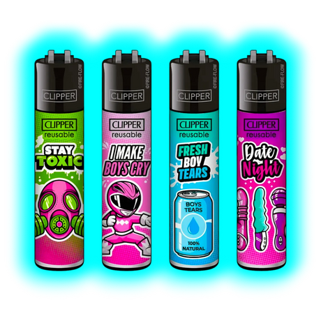Clipper 4er Girly Slogan 209-212