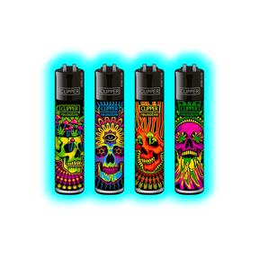 Clipper 4er Trippy Skulls 782-785