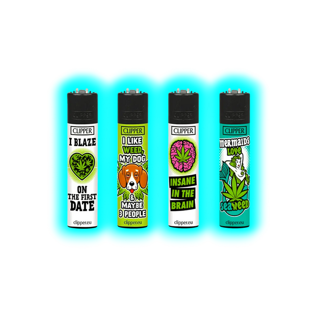 Clipper 4er Weed Slogan 572-575