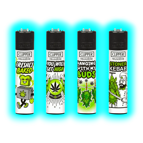Clipper 4er Weed Slogan 6 600-603