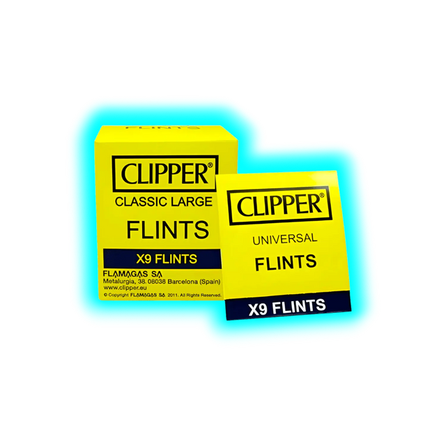 Clipper Feuersteine 9Stk