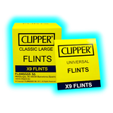 Clipper Feuersteine 9Stk