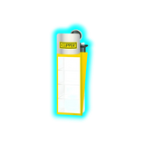Clipper Feuerzeugaufsteller Gelb