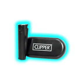 Clipper Metal Black JET Flame