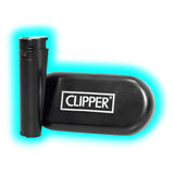 Clipper Metal Black JET Flame