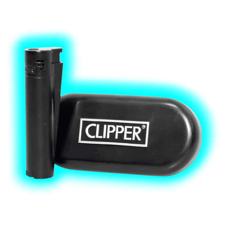 Clipper Metal Black JET Flame