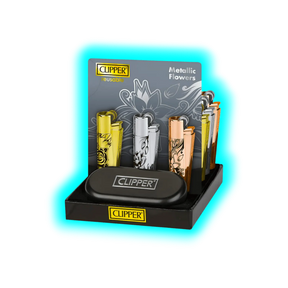 Clipper Metal Flowers 2 Assort