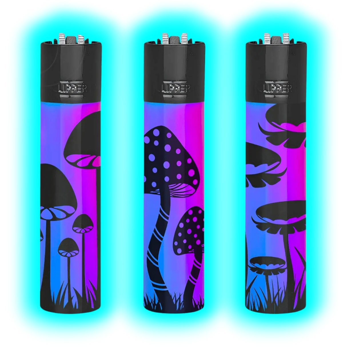 Clipper Metal Icy Mushrooms Assort