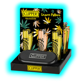 Clipper Metal Leaves Pattern Gold CMP11R - ASSORTIERT
