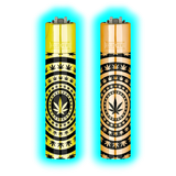 Clipper Metal Leaves Pattern Gold CMP11R - ASSORTIERT