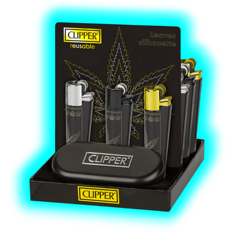 Clipper Metal Leaves Silhouette - Assort