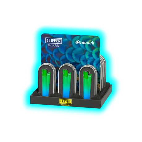 Clipper Metal Peacok Gradient