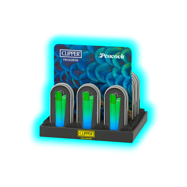 Clipper Metal Peacok Gradient