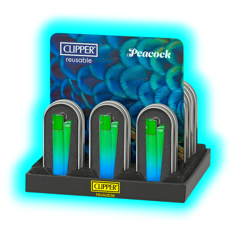 Clipper Metal Peacok Gradient