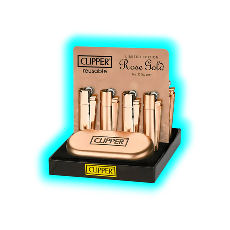 Clipper Metal Rose Gold - Assort
