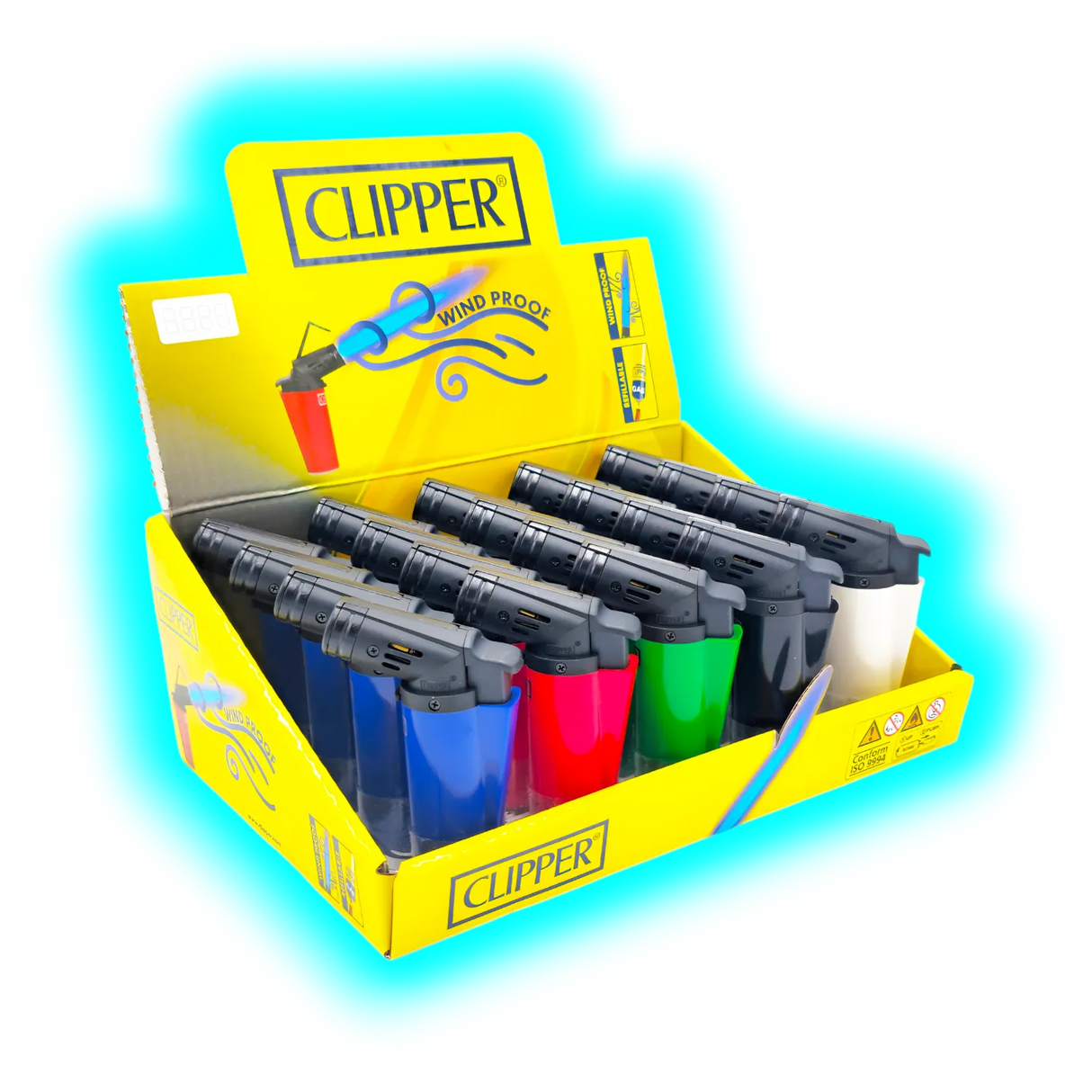 Clipper Mini Torch Solid Assort.