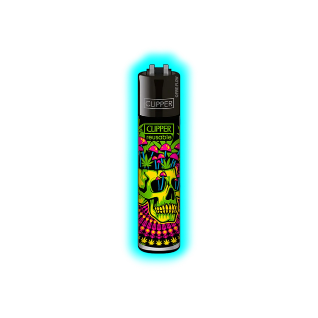 Clipper Trippy Skulls 782