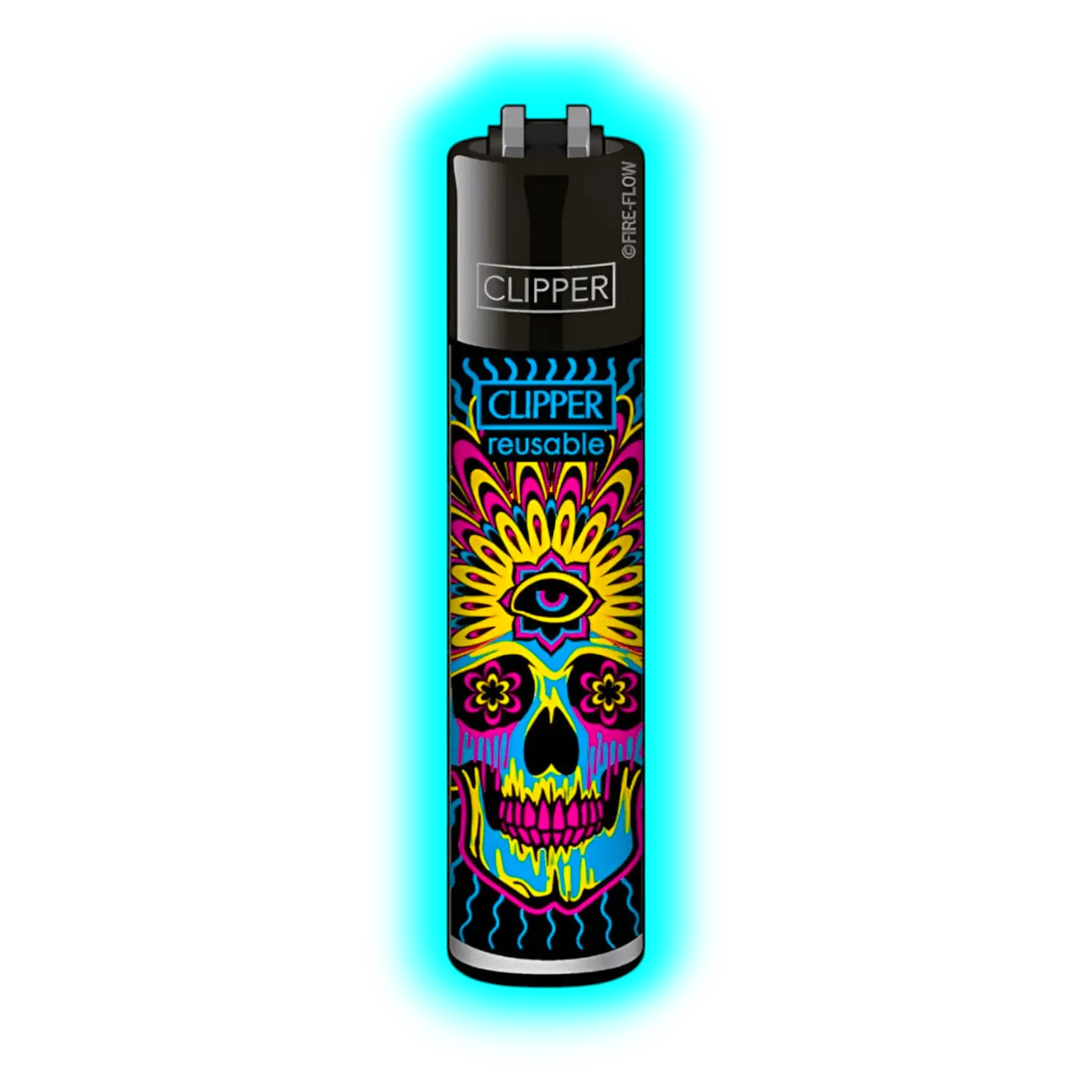 Clipper Trippy Skulls 783