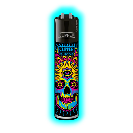 Clipper Trippy Skulls 783