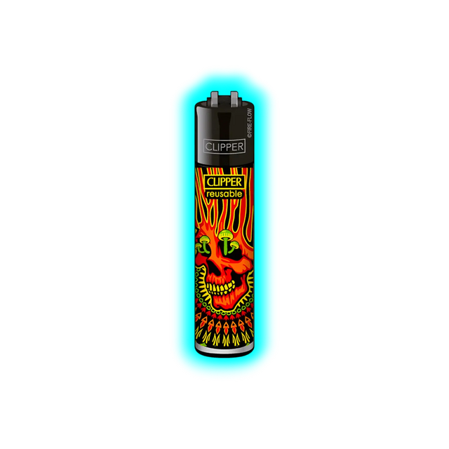 Clipper Trippy Skulls 784