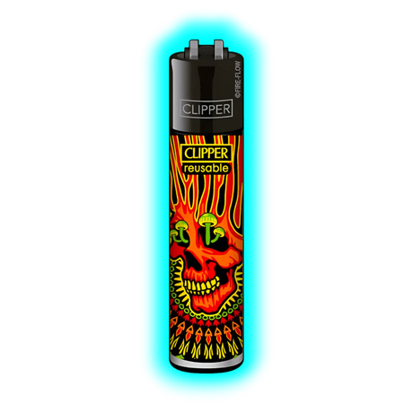 Clipper Trippy Skulls 784