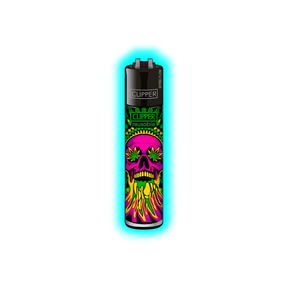 Clipper Trippy Skulls 785