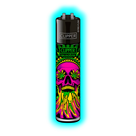 Clipper Trippy Skulls 785