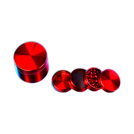 CNC Grinder Red 4 Parts