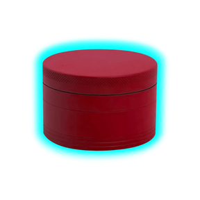 CNC Grinder Red Matt 4 Parts 62mm