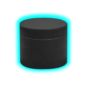 CNC Grinder Schwarz 4-Teilig Klein Matt