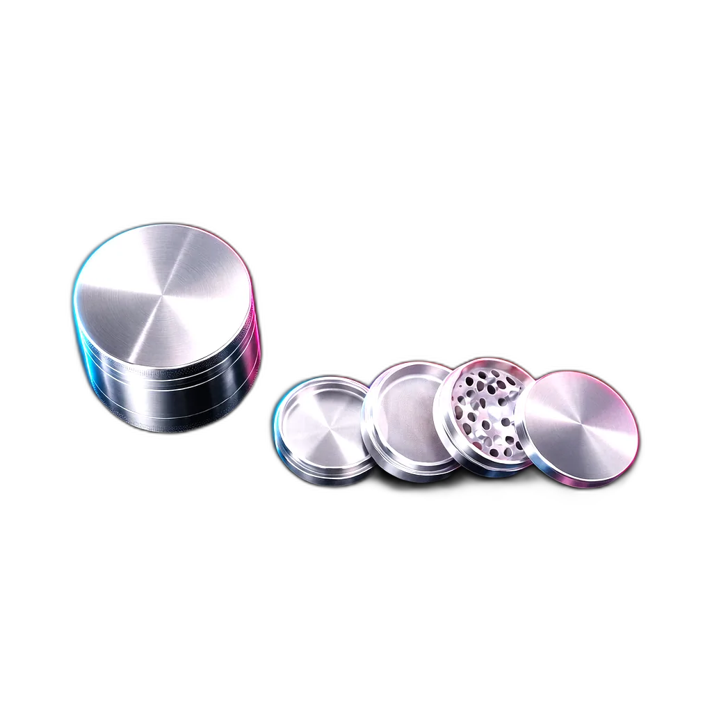 CNC Grinder Silber 4-Teilig Klein