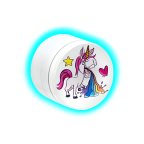 CNC Grinder White Unicorn Puke 4 Parts 50mm