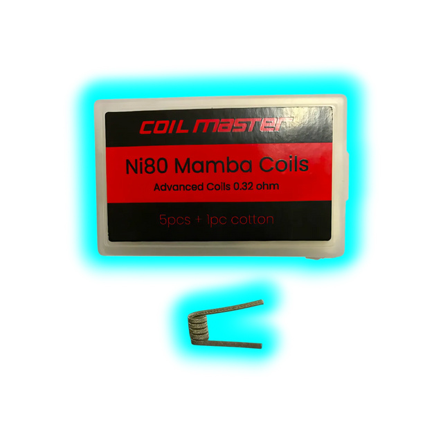 Coil Master Ni80 Mamba Coils 5stk 0.32 Ohm