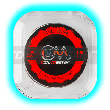 Coil Master Wickeldraht 316L 100feet 36GA