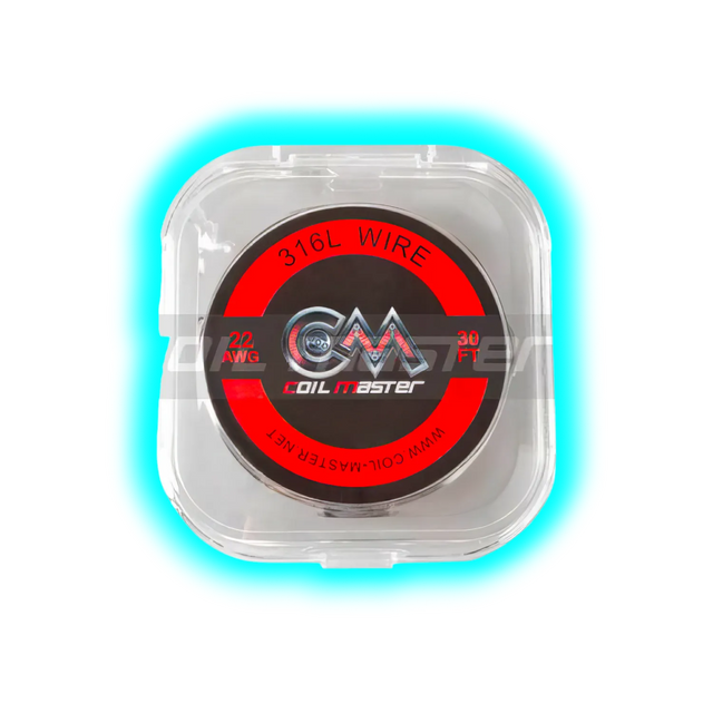 Coil Master Wickeldraht 316L 30feet 22GA