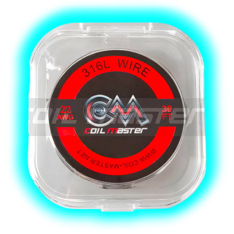 Coil Master Wickeldraht 316L 30feet 22GA