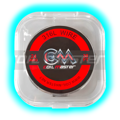 Coil Master Wickeldraht 316L 30feet 24GA