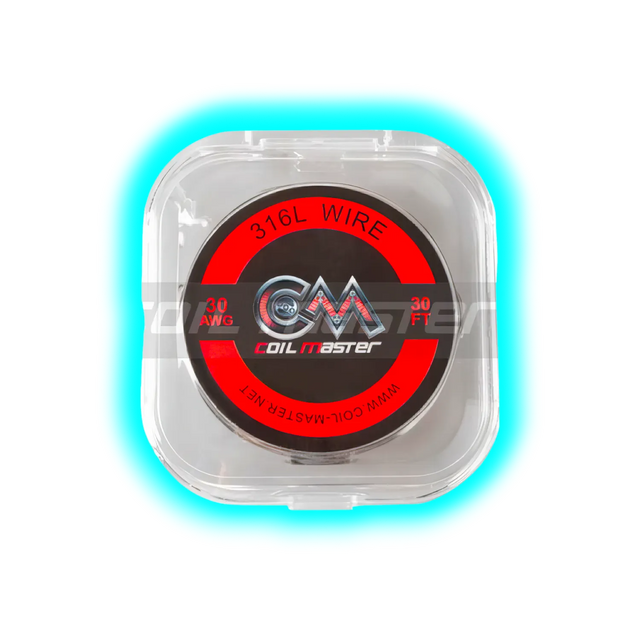 Coil Master Wickeldraht 316L 30feet 30GA