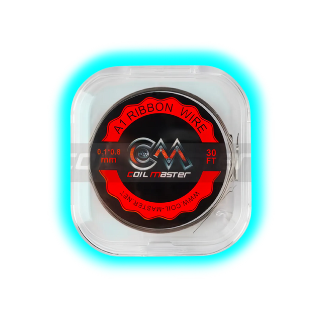 Coil Master Wickeldraht A1 Ribbon Wire 30feet 0.1x0.8mm