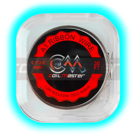 Coil Master Wickeldraht A1 Ribbon Wire 30feet 0.1x0.8mm