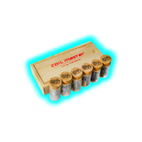 Coil Master Wooden Box Coils Flat Twisted, 0.2mm x 0.8mm x 2, 0.36±0.05