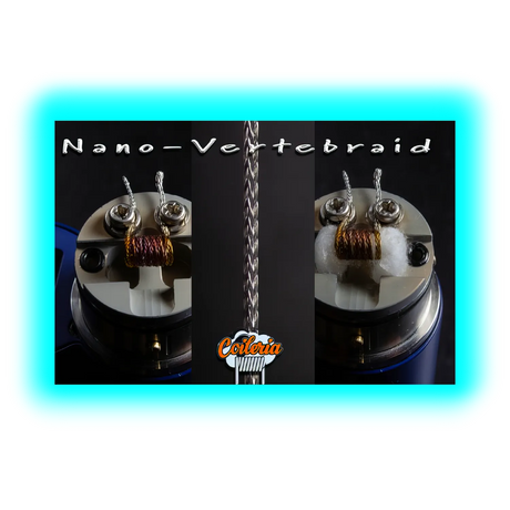 Coileria Nano Verte-Braid, Edelstahl 0.45Ohm