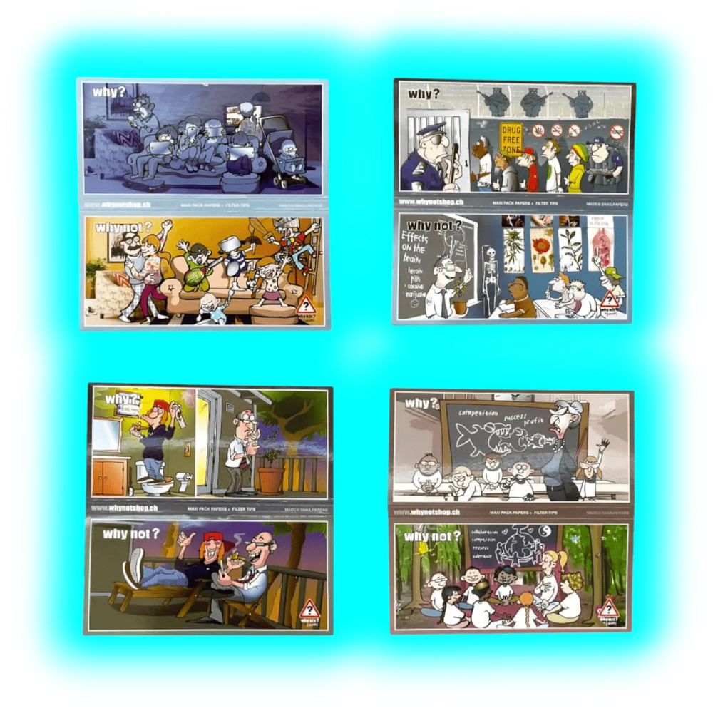 Collectorspack Why Not Rolling Paper by Ivan Art - Education Paper 4pcs