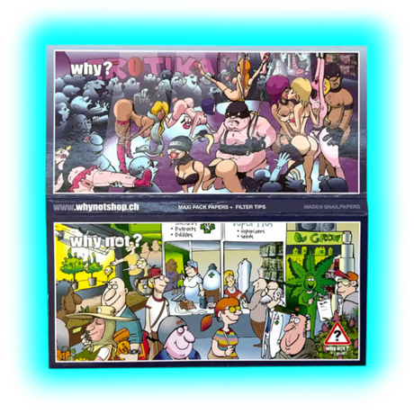 Collectorspack Why Not Rolling Paper by Ivan Art - Social Paper 4pcs