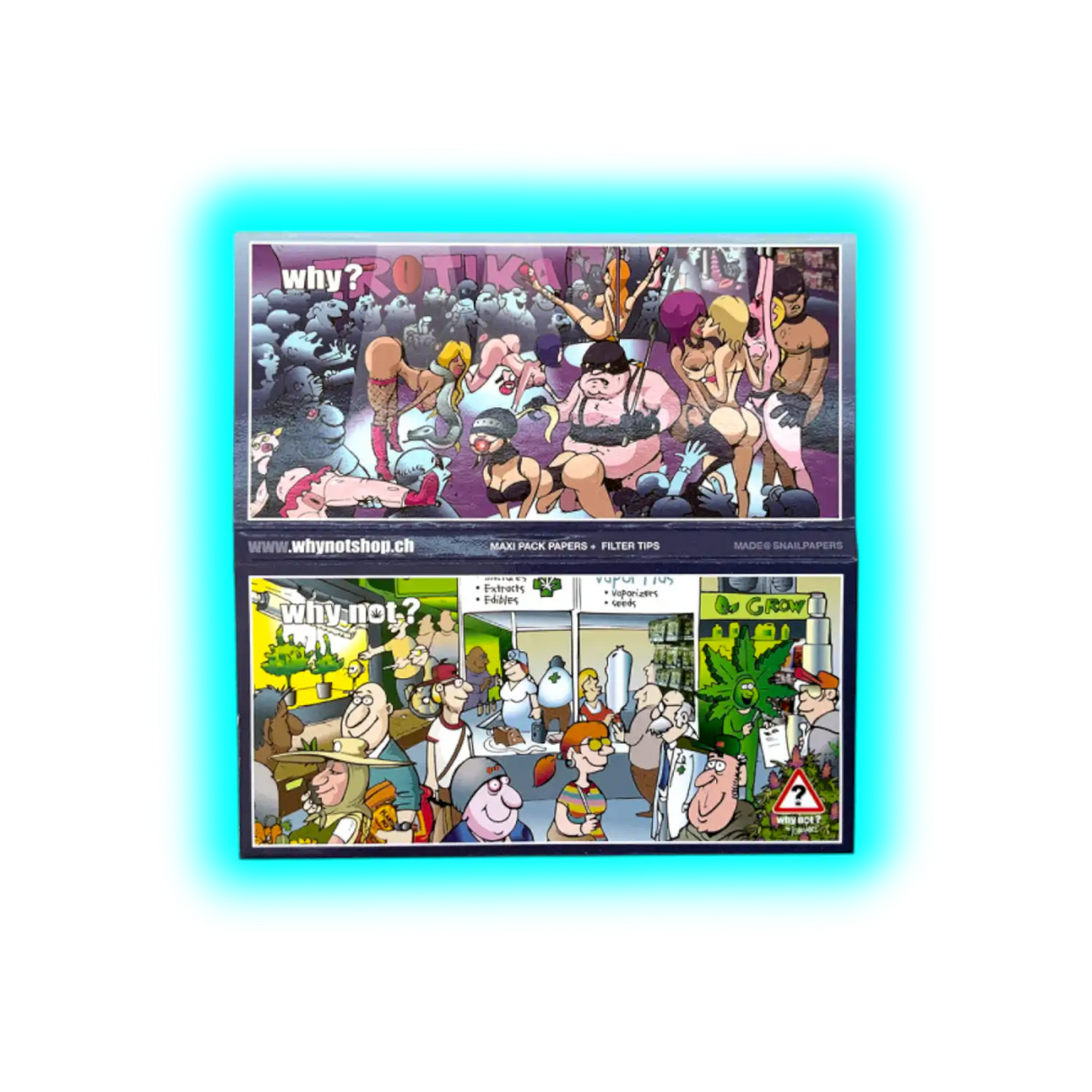 Collectorspack Why Not Rolling Paper by Ivan Art - Social Paper 4pcs