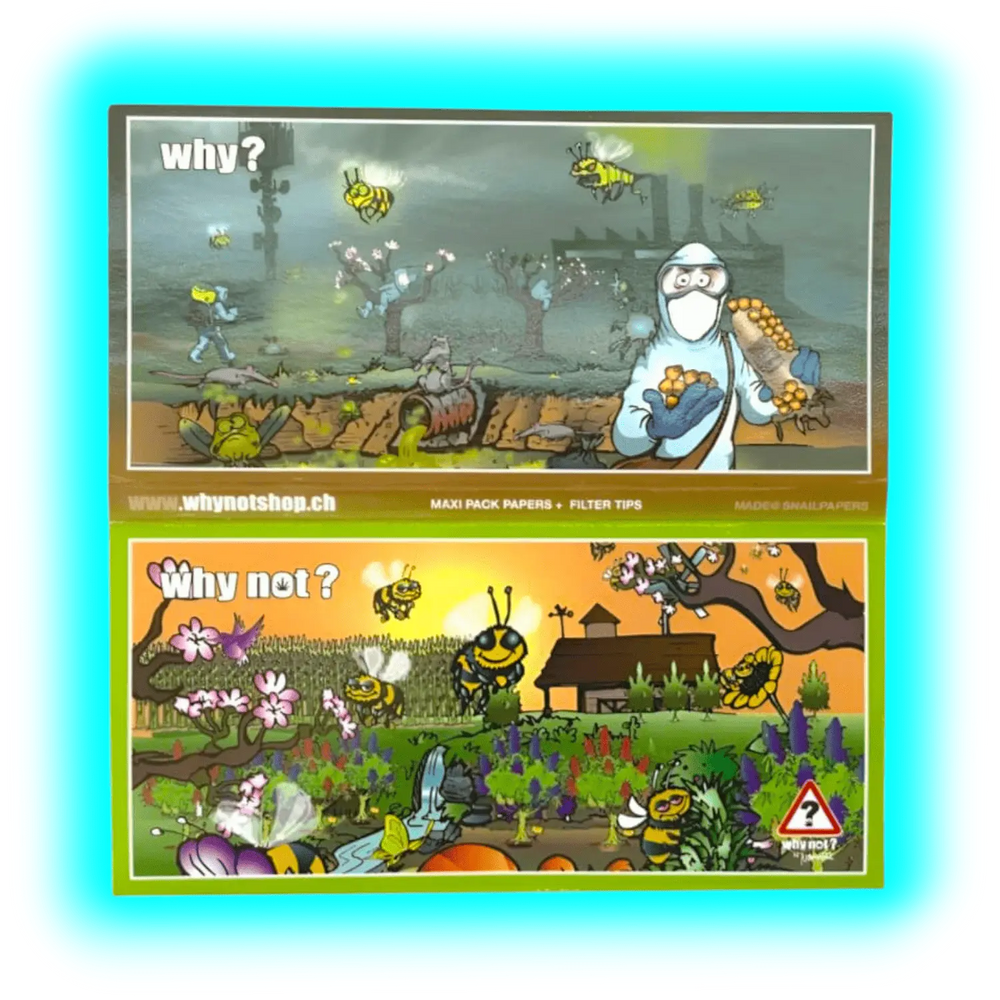 Collectorspack Why Not Rolling Paper by Ivan Art - Sustainability Paper 4pcs