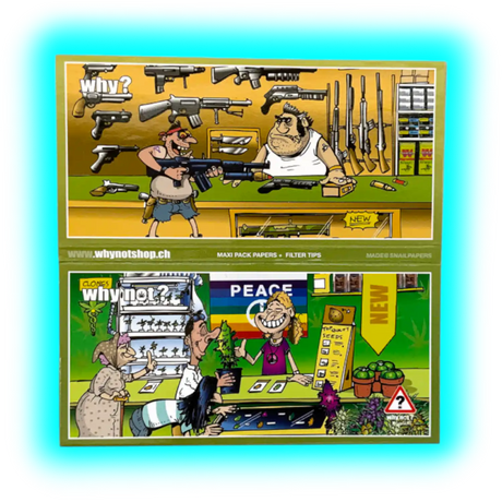 Collectorspack Why Not Rolling Paper by Ivan Art - Weapons Paper 4pcs